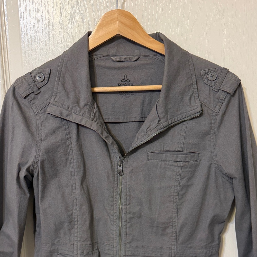 Prana Gray Utility Jacket